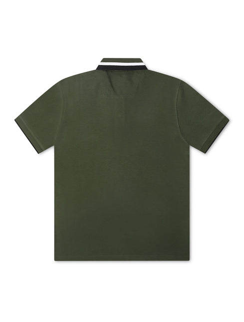 Boss Green Paddy AP Heritage Polo - Hunter