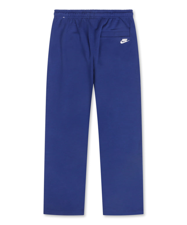 Nike Mens French Terry Open-Hem Pants - Deep Royal Blue