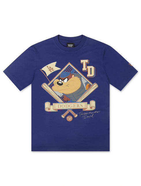 New Era LA Dodgers Tasmanian Devil Tee - Blue