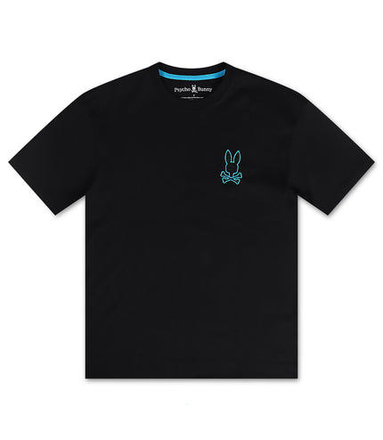 Psycho Bunny Felix Heavyweight Tee - Black