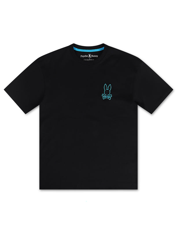 Psycho Bunny Felix Heavyweight Tee - Black