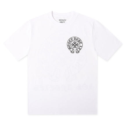 Money Dept. Old English Tee - White/Black