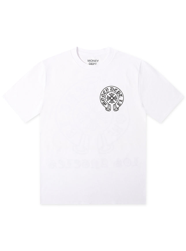 Money Dept. Old English Tee - White/Black