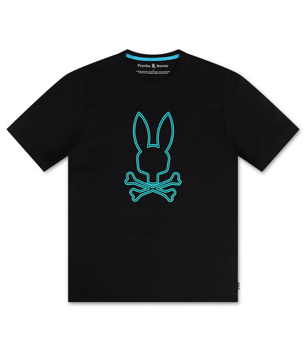 Psycho Bunny Richardson Graphic Tee - Black