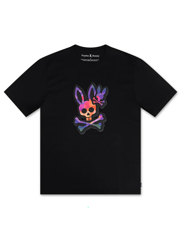 Psycho Bunny Randolph Graphic Tee - Black