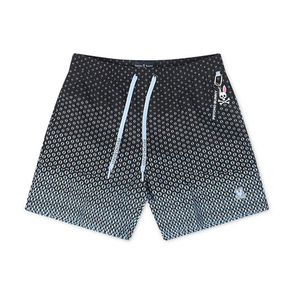 Psycho Bunny Bendigo All Over Print Swim Shorts - Evening Blue