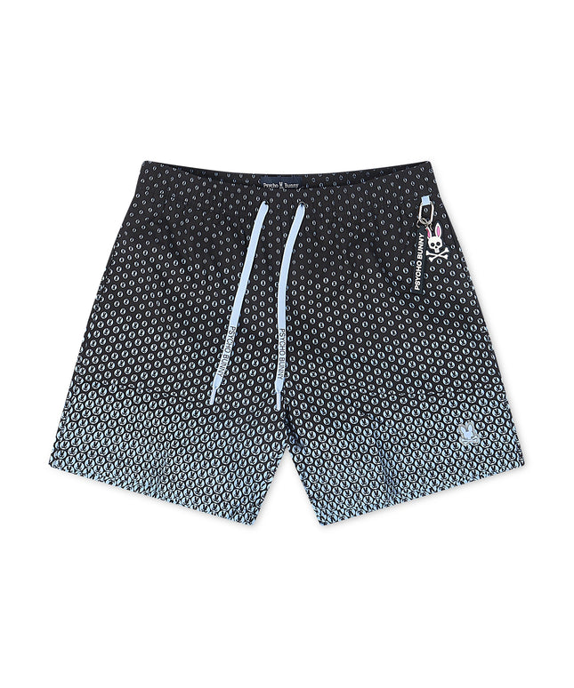 Psycho Bunny Bendigo All Over Print Swim Shorts - Evening Blue