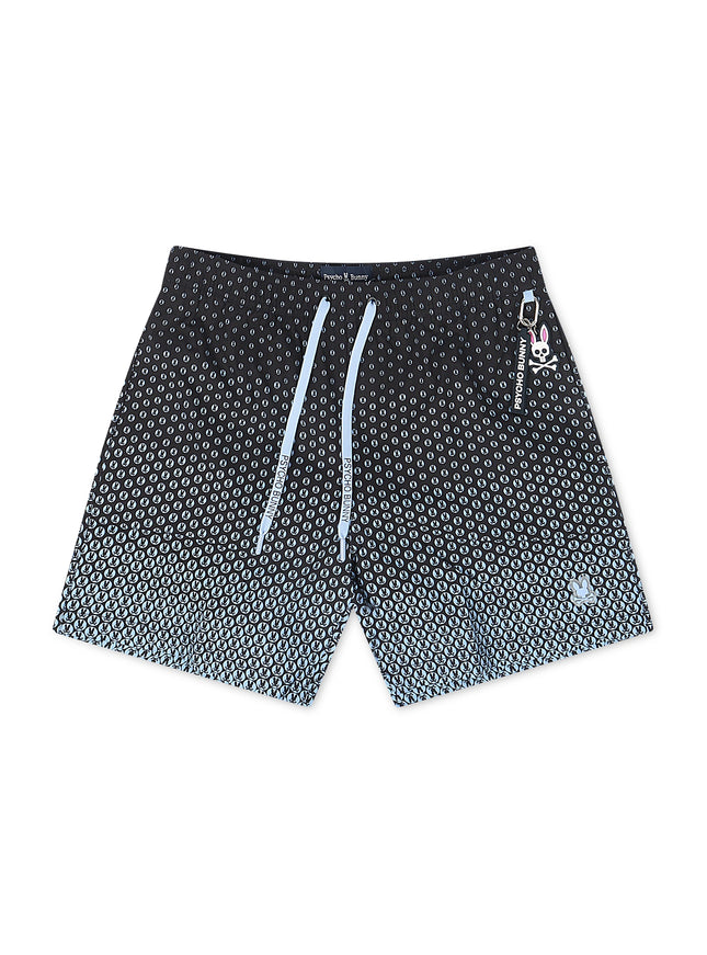 Psycho Bunny Bendigo All Over Print Swim Shorts - Evening Blue