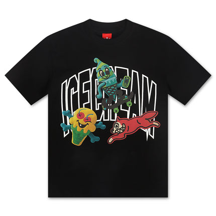 Icecream Marshmallow Tee - Black