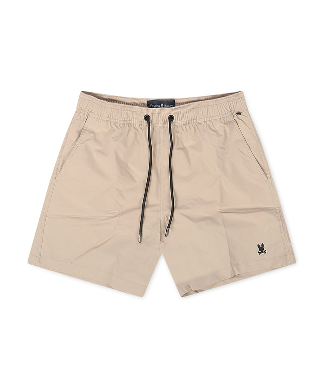 Psycho Bunny Palmview Hydrochromic Printed Swim Shorts - Stone