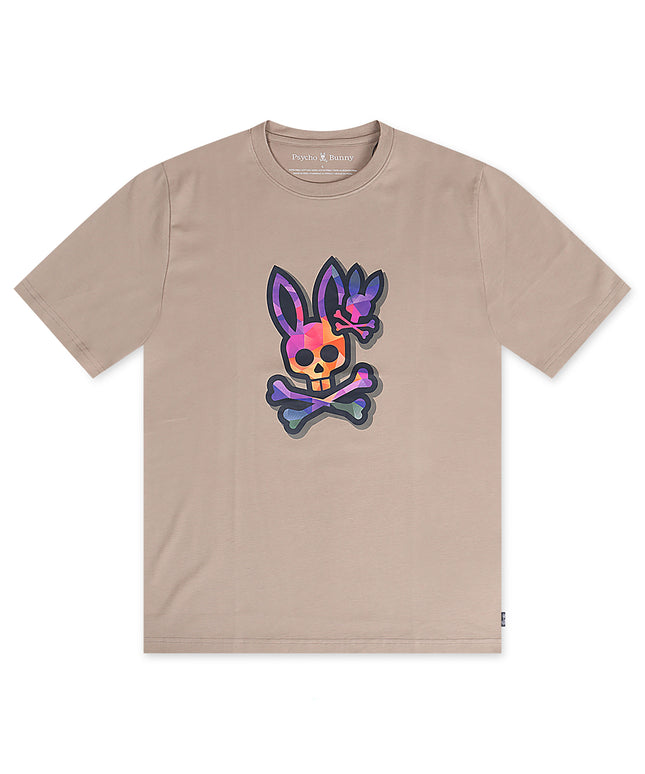 Camiseta gráfica de Psycho Bunny Randolph - Piedra