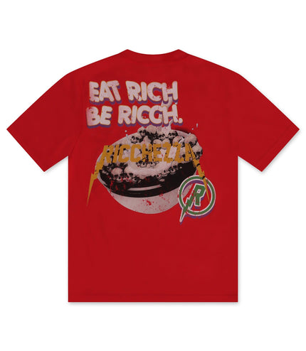 RICCHEZZA EATRICCH TEE - RED RICCHEZZA