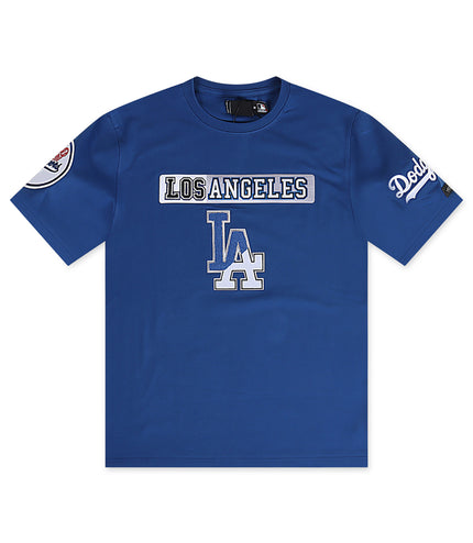 Pro Standard Dodgers Split Logo Tee - Blue