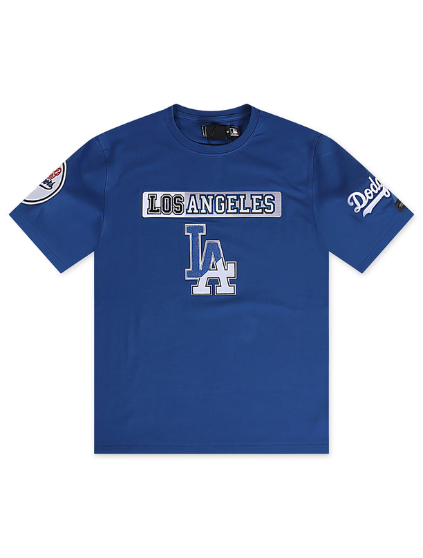 Pro Standard Dodgers Split Logo Tee - Blue