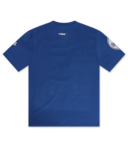 Pro Standard Dodgers Split Logo Tee - Blue