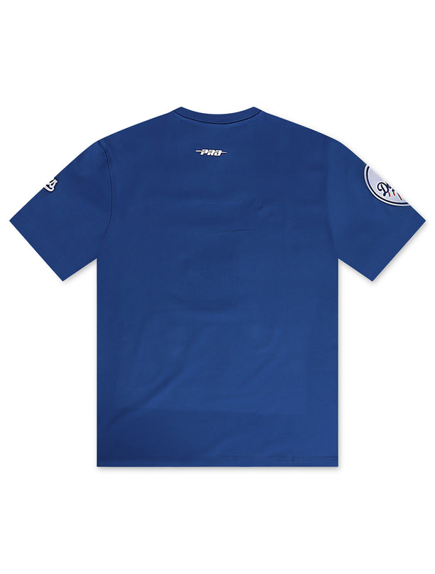 Pro Standard Dodgers Split Logo Tee - Blue