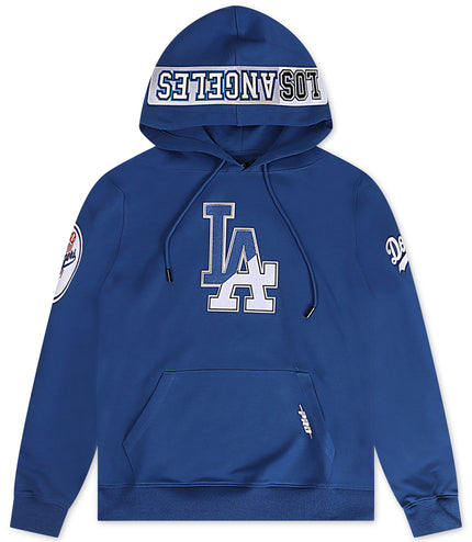 Pro Standard Dodgers Split Logo Hoodie - Blue