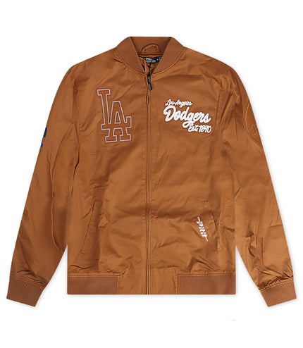 Pro Standard Dodgers Paint The City Jacket - Brown