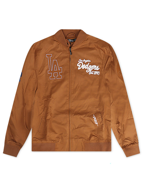 Pro Standard Dodgers Paint The City Jacket - Brown