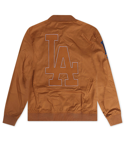 Pro Standard Dodgers Paint The City Jacket - Brown