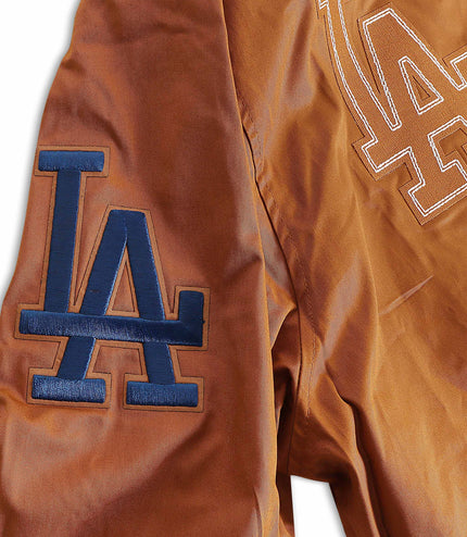 Pro Standard Dodgers Paint The City Jacket - Brown