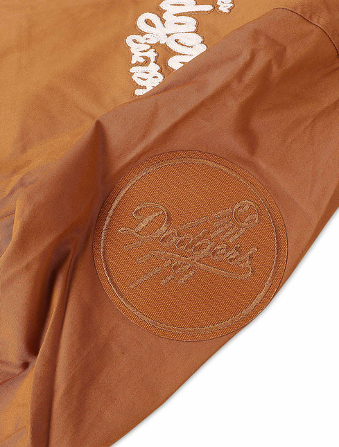 Pro Standard Dodgers Paint The City Jacket - Brown