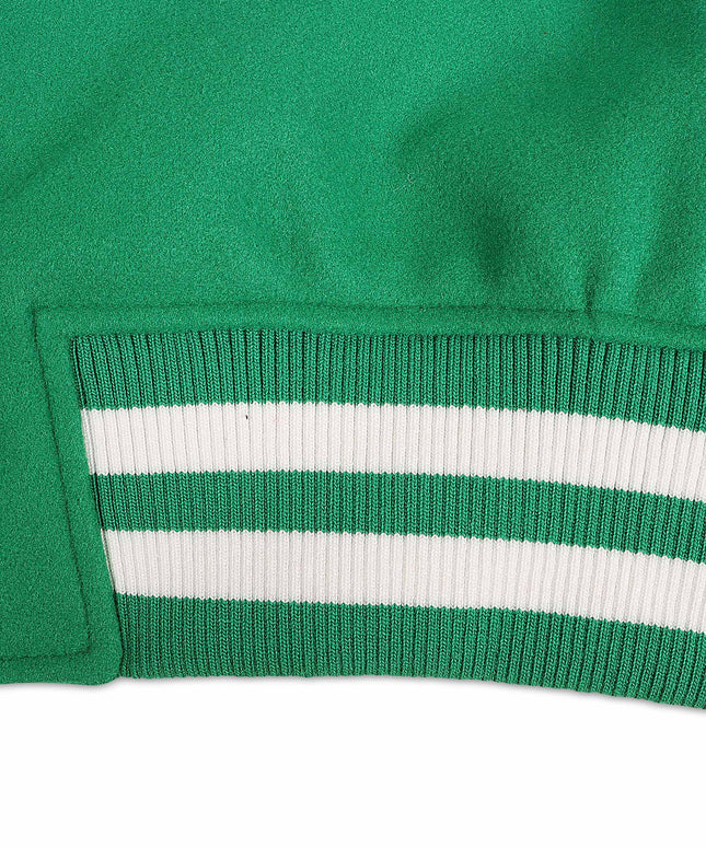 Jordan Craig Kids Paradise Varsity Jacket - Green