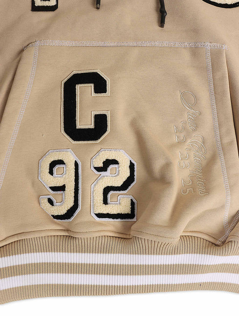 Jordan Craig Champs Pullover Varsity Hoodie - Vintage Khaki