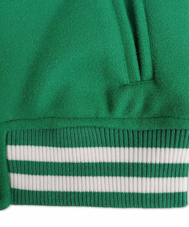 Chaqueta universitaria Jordan Craig Paradise para niños, verde