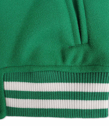 Jordan Craig Paradise Varsity Jacket - Green