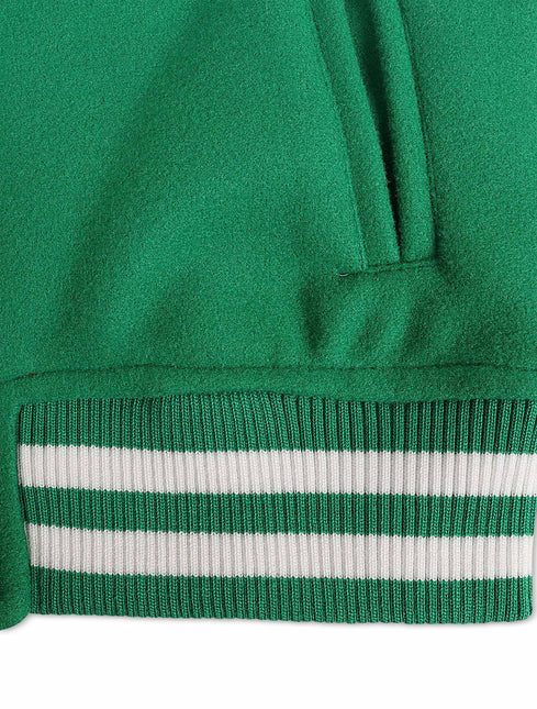 Jordan Craig Paradise Varsity Jacket - Green