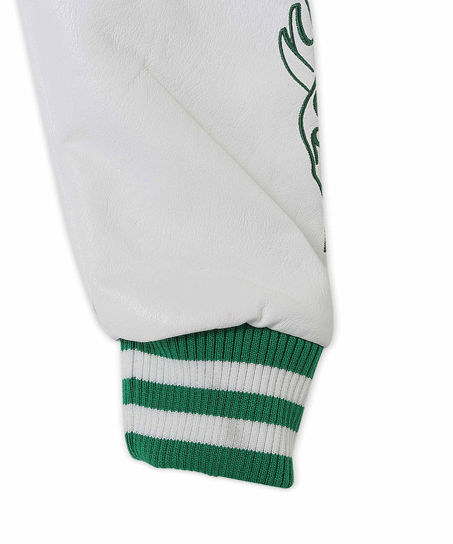 Chaqueta universitaria Jordan Craig Paradise para niños, verde