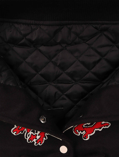 Jordan Craig Paradise Varsity Jacket - Black