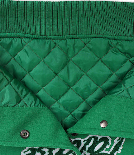 Jordan Craig Paradise Varsity Jacket - Green