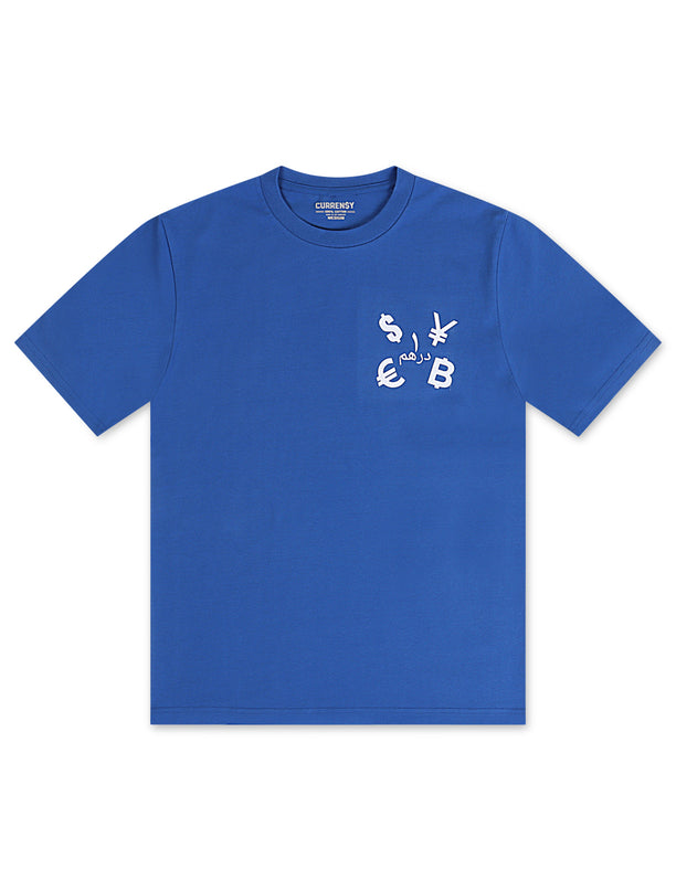 Curren$y Los Angeles Tee - Blue/White