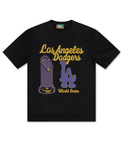 Red Letters LA World Champs Tee - Vintage Black