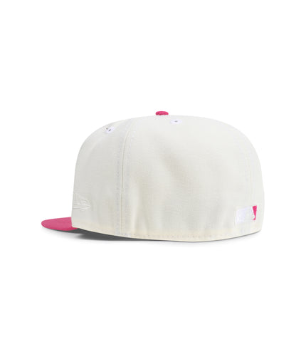 New Era 5950 Marlins "10th Anniversary" - Cream/Pink