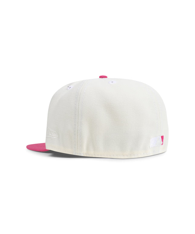 New Era 5950 Marlins "10th Anniversary" - Cream/Pink