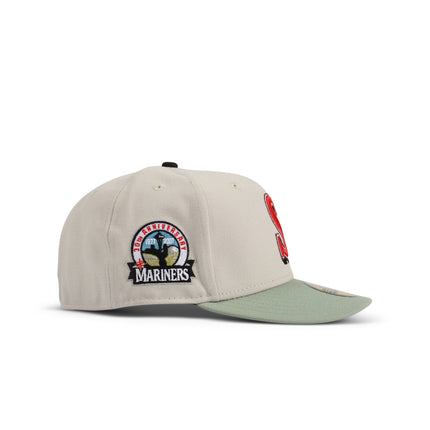 New Era 5950 Seattle Mariners "30Th Anniversary" Patch Hat - Denim Exchange USA
