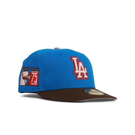 New Era 5950 Dodgers 75 Years Hat - Denim Exchange 