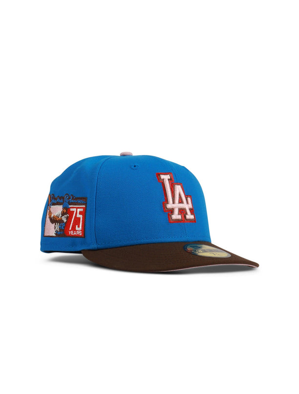 New Era 5950 Dodgers 75 Years Hat - Denim Exchange 