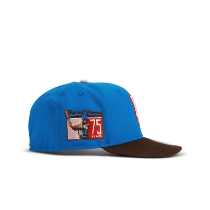 New Era 5950 Dodgers 75 Years Hat - Denim Exchange 
