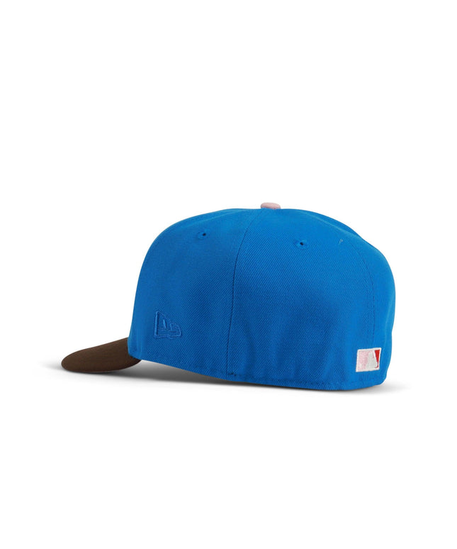 New Era 5950 Dodgers 75 Years Hat - Denim Exchange 