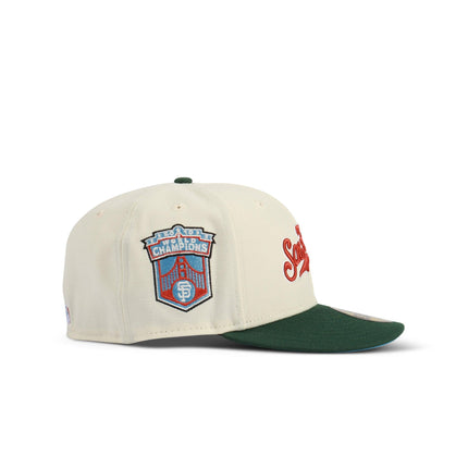 New Era 5950 San Francisco "World Champions" Patch Hat - Denim Exchange 