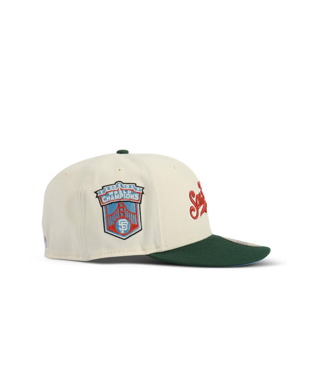 New Era 5950 San Francisco "World Champions" Patch Hat - Denim Exchange 