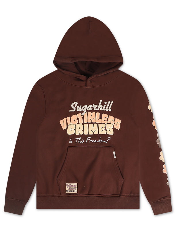 Sugarhill Fun Times Hoodie - Brown Vintage