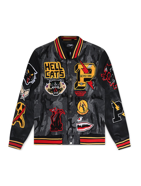 Jordan Craig Kids Hellcat Varsity Jacket - Black Camo