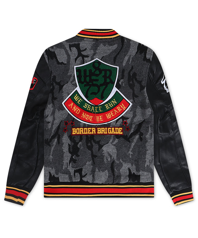 Jordan Craig Hellcat Varsity Jacket - Black Camo
