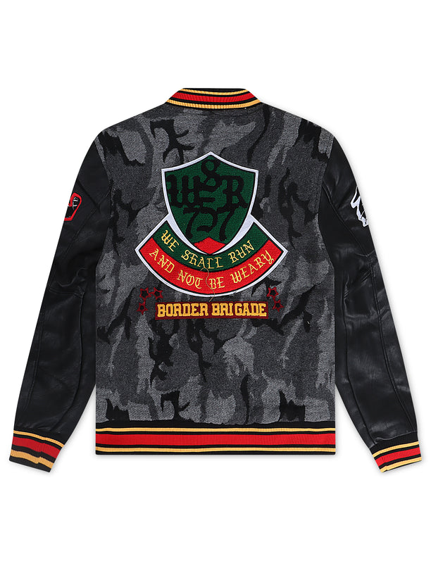 Jordan Craig Hellcat Varsity Jacket - Black Camo