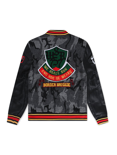 Jordan Craig Kids Hellcat Varsity Jacket - Black Camo